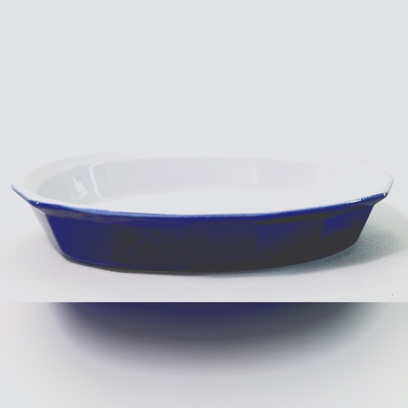 Emile Henry | Kitchen | Vintage Emile Henry France Cobalt Blue Baking ...
